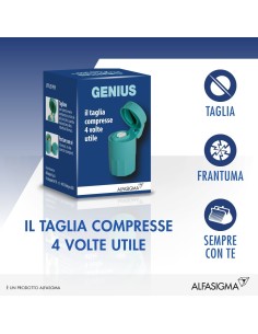 Genius Il Taglia Porta Frantuma Pillole